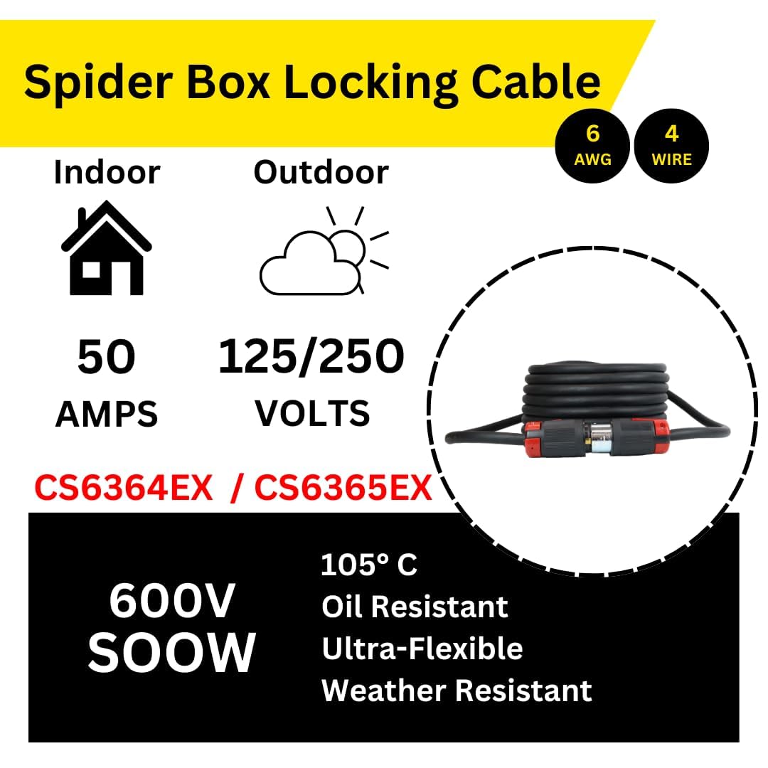 Amazon.com: Power Assemblies Spider Box Twist-Lock Generator